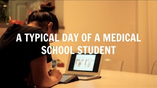 A Typical Day of a Medical School Student  Med School Student Day in the Life [upl. by Ailin]