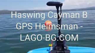 Haswing Cayman GPS  Anchor Lock in Light Breeze [upl. by Gualterio]