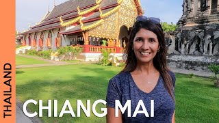 THAILAND Chiang Mai Old City  Best things to do  day and night 🌞🌛 [upl. by Nolahs]