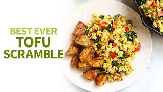 Best Tofu Scramble  vegan scrambled eggs [upl. by Frederick]