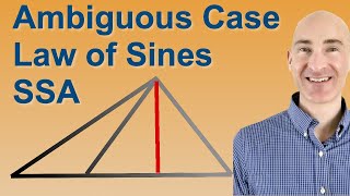 Ambiguous Case Law of Sines [upl. by Sherrod]