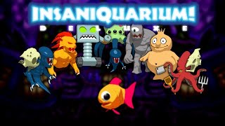 Every Alien Confrontation in Insaniquarium Deluxe  Ending [upl. by Tavia]