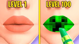 Becoming A PRO Lip Artist  Lip Art 3D [upl. by Freida921]