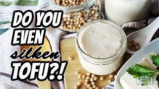 HOW TO MAKE SILKEN TOFU easily at home  Marys Test Kitchen [upl. by Margarida]