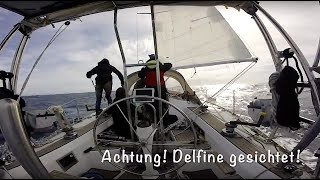 Über die gefürchtete Biskaya mit der ganzen Familie trotz Seekrankheit  Sailing 7seas 4 [upl. by Yulma]