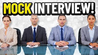 MOCK INTERVIEW QUESTIONS amp ANSWERS 10 Common Interview Questions and SAMPLE ANSWERS [upl. by Enayr]