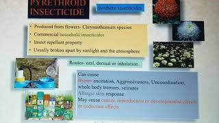 Pyrethroid Insecticides Lecture video 4 [upl. by Yrrac]