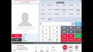 Register Screen Tutorial amp Step by Step Guide on NRS POS Point of Sale System [upl. by Namyaw]