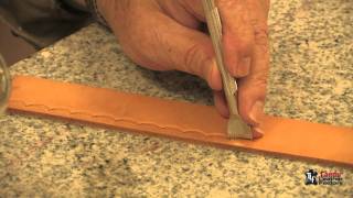 How To Stamp Leather [upl. by Laohcin]