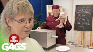 Baby Pig Fresh Pork Sausage Prank [upl. by Gorski]