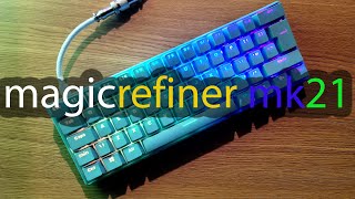 Magic Refiner MK21 RGB 60 Mechanical Keybaord [upl. by Airdni]