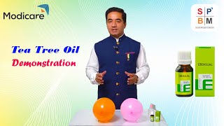 Modicare Essensual Instante Tea Tree Oil  Demonstration [upl. by Holsworth]