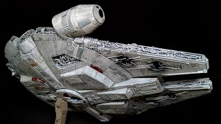 Building Bandais Star Wars Millennium Falcon [upl. by Anailuy482]