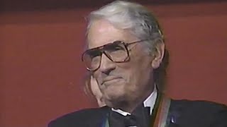 Gregory Peck Kennedy Center Honors Tribute 1991Audrey Hepburn [upl. by Fronniah]