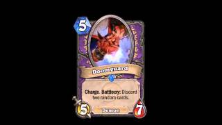 Doomguard Sounds  Hearthstone [upl. by Edieh]