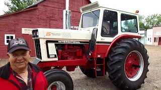 5 Millionth Tractor Made by IHC 1974 IHC 1066 with 53 Hours in Montana [upl. by Salina890]