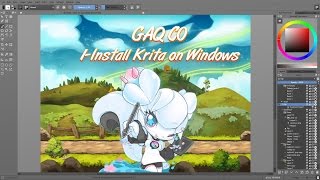 How to Install Krita on Windows [upl. by Avlis]