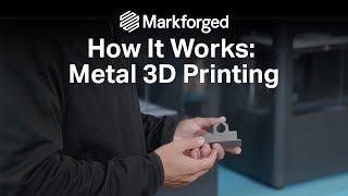 Metal 3D Printing Walkthrough  Markforged Metal X [upl. by Eeb]