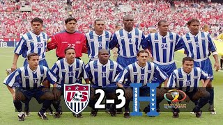 USA 2 vs Honduras 3 RESUMEN 912001 WCQ2002 [upl. by Elsie]