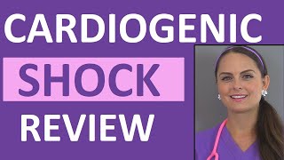 Cardiogenic Shock Nursing Management Pathophysiology Interventions NCLEX Review [upl. by Nyliac]