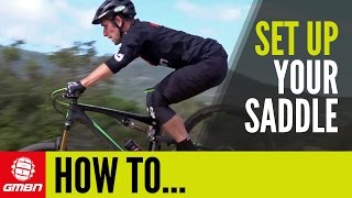 How To Set Up Your Mountain Bike Saddle And Seatpost [upl. by Einnij759]