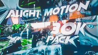 Alight Motion Pack  SHAKE EFFECT TRANSITION CC TEXT ANIMATION OVERLAY by zrosezz [upl. by Atiluap]