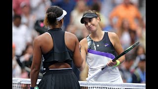 Naomi Osaka vs Belinda Bencic  US Open 2019 R4 Highlights [upl. by Ennaimaj]