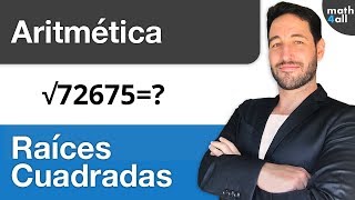 Raíces Cuadradas  Como calcularlas PASO A PASO 📝 [upl. by Gussy]