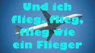 Fliegerlied mit Songtext lyrics [upl. by Helli]