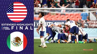 USA vs Mexico Extended Highlights  Concacaf Nations League Final  CBS Sports Golazo [upl. by Adiari]