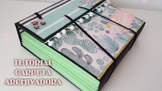 TUTORIAL CARPETA ARCHIVADORA [upl. by Jephum965]