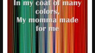 Dolly Parton Coat of many colors with lyrics [upl. by Earesed]