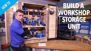 How to build a workshop storage unit [upl. by Saiasi]