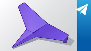 Beautiful Bird Paper Airplane that Flies Well — How to Make Sparrow  Paper Glider Tutorial [upl. by Atiuqcir33]