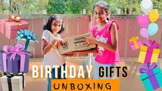 Birthday Gifts Unboxing  Kids Unboxing Video  Inis Galataas [upl. by Darlene]