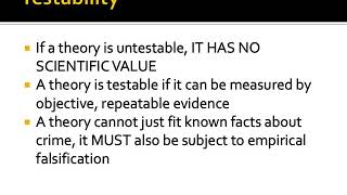 Introduction to Criminological Theory What is a Theory [upl. by Ainos]