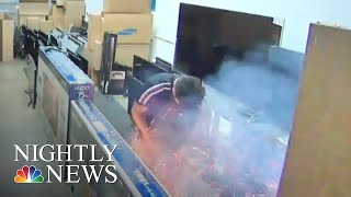 Exploding ECigarette Sparks Concern  NBC Nightly News [upl. by Mata379]