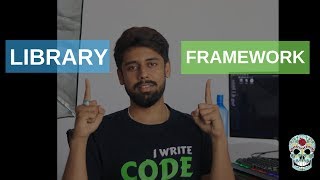 What is library amp framework Hindi [upl. by Stila]