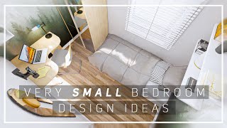 VERY SMALL ROOM DECORATING IDEAS  2x3 BEDROOM DESIGN [upl. by Meave941]