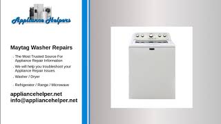 Maytag Washer Repair [upl. by Udenihc]