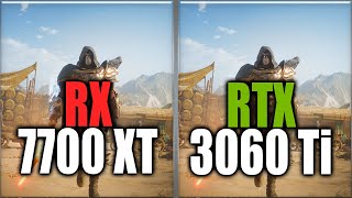 RX 7700 XT vs RTX 3060 Ti Benchmarks  Tested in 20 Games [upl. by Emmie]