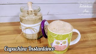 Cómo hacer CAPUCHINO INSTANTÁNEO Fácil y Espumoso [upl. by Eiramnwad892]