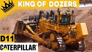 Largest Extreme Bulldozers Caterpillar CAT D11 Dozer in Action [upl. by Artemus145]