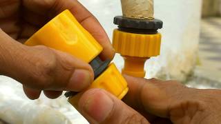 Tap Adapter for Garden Hose  How to Connect [upl. by Monro]