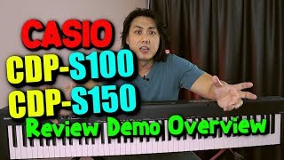 Latest CASIO CDPS100 amp CDPS150  Affordable Beginner Piano Keyboard Review amp Demo [upl. by Aneeras]