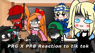 PPG X RRB Reaction to tik tok [upl. by Eigroeg]