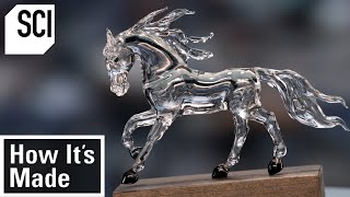 How to Make Glass Sculptures  How Its Made [upl. by Hasina671]