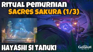 Ritual Pemurnian Sacred Sakura Part 1  Hayashi si Tanuki  Genshin Impact [upl. by Yalc721]