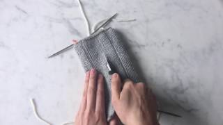 Steeks with Knit Facing Tutorial  Purl Soho [upl. by Chellman]