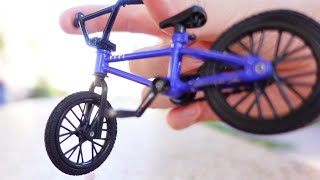 Street Intermediate Tailwhip Trick  BMX Finger  BMX finger tutorials  Flick tricks [upl. by Asecnarf]